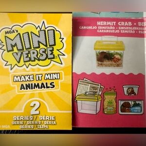 Hermit crab tank Miniverse make it mini animals series 2